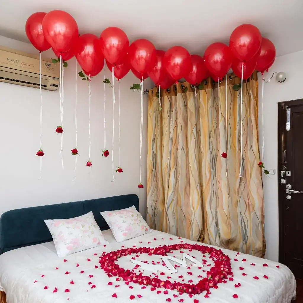 Bedroom Decoration for Wedding Night